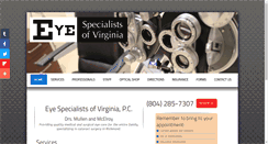 Desktop Screenshot of eyesvirginia.com